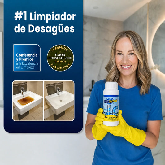 WildTornado - Limpiador Potente para Tuberías