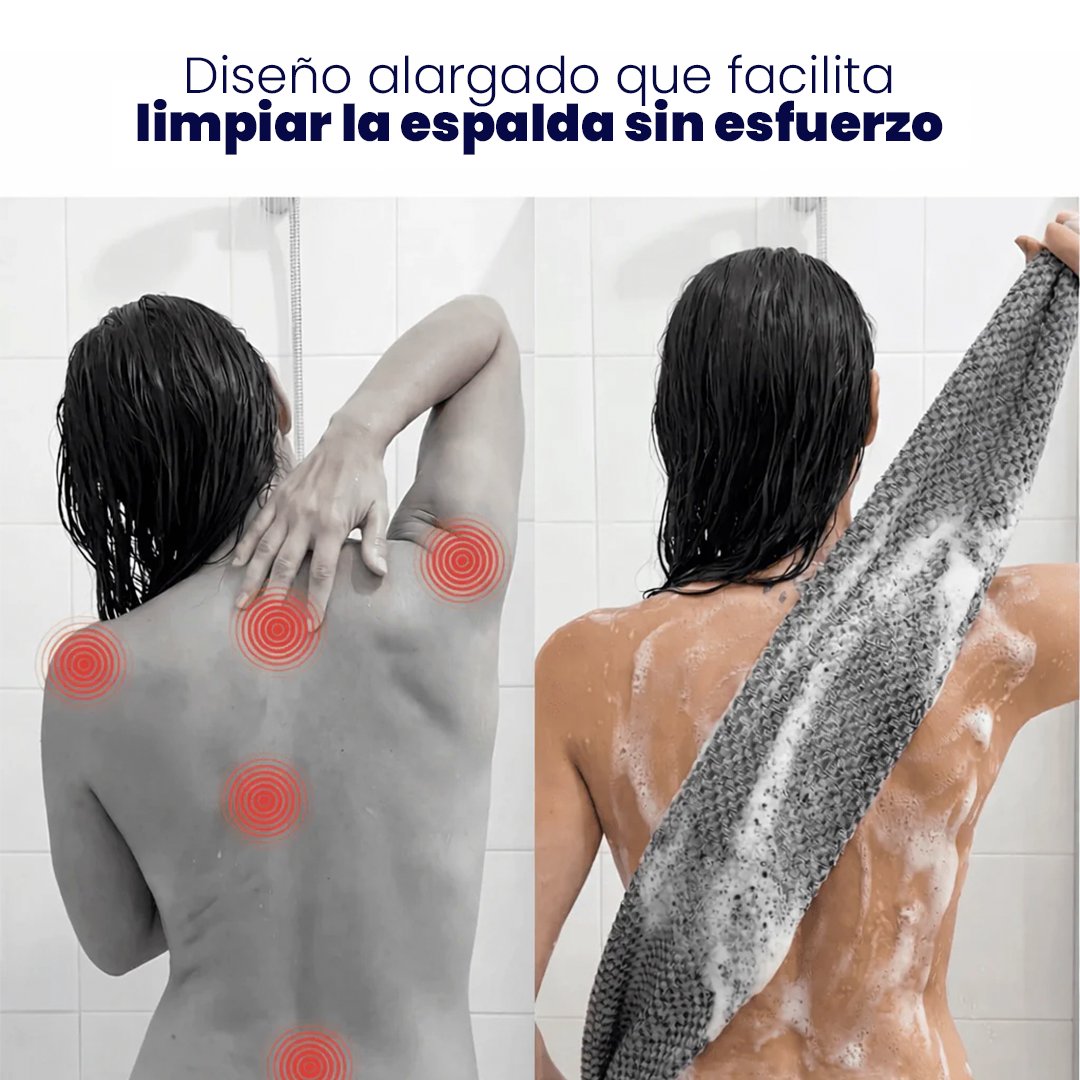 SoftSkin Towel: Toalla Exfoliante - Elimina Impurezas y Células Muertas