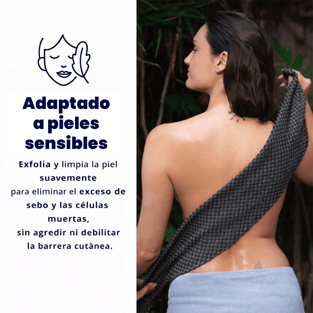 SoftSkin Towel: Toalla Exfoliante - Elimina Impurezas y Células Muertas