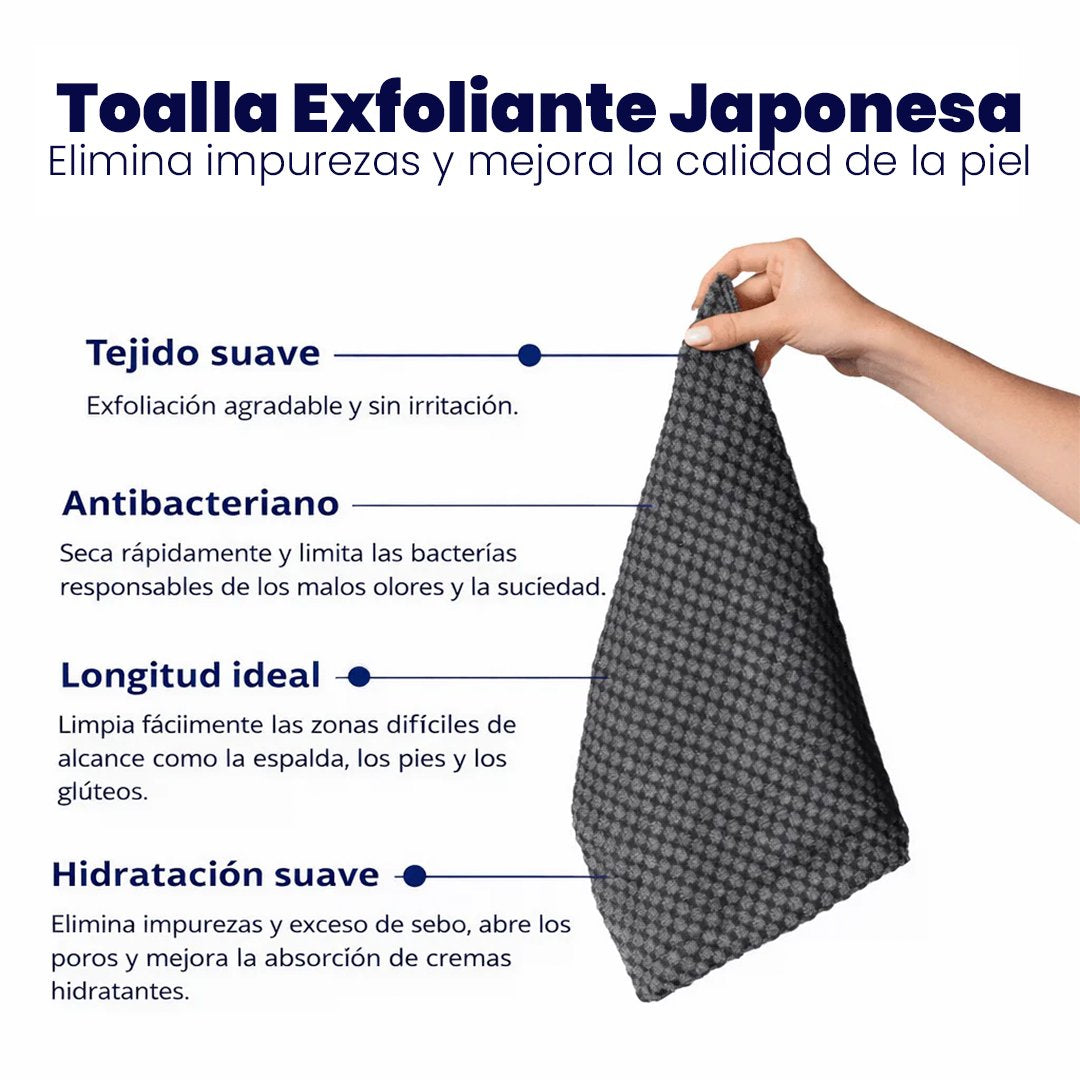 SoftSkin Towel: Toalla Exfoliante - Elimina Impurezas y Células Muertas