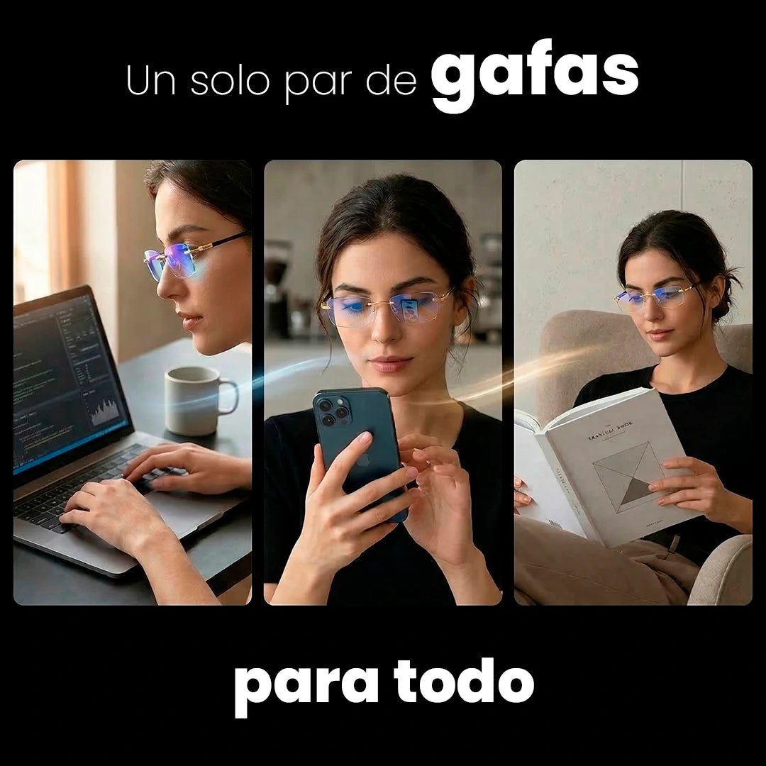 Compra 1 y llévate 2, Gafas SmartLensPro 3 en 1 para mayor confort visual.