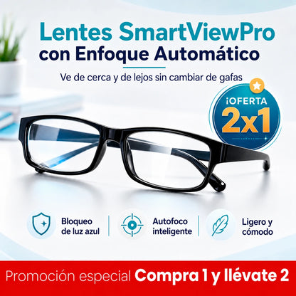 SmartViewPro Lentes Inteligentes, lleva 2 pagando 1