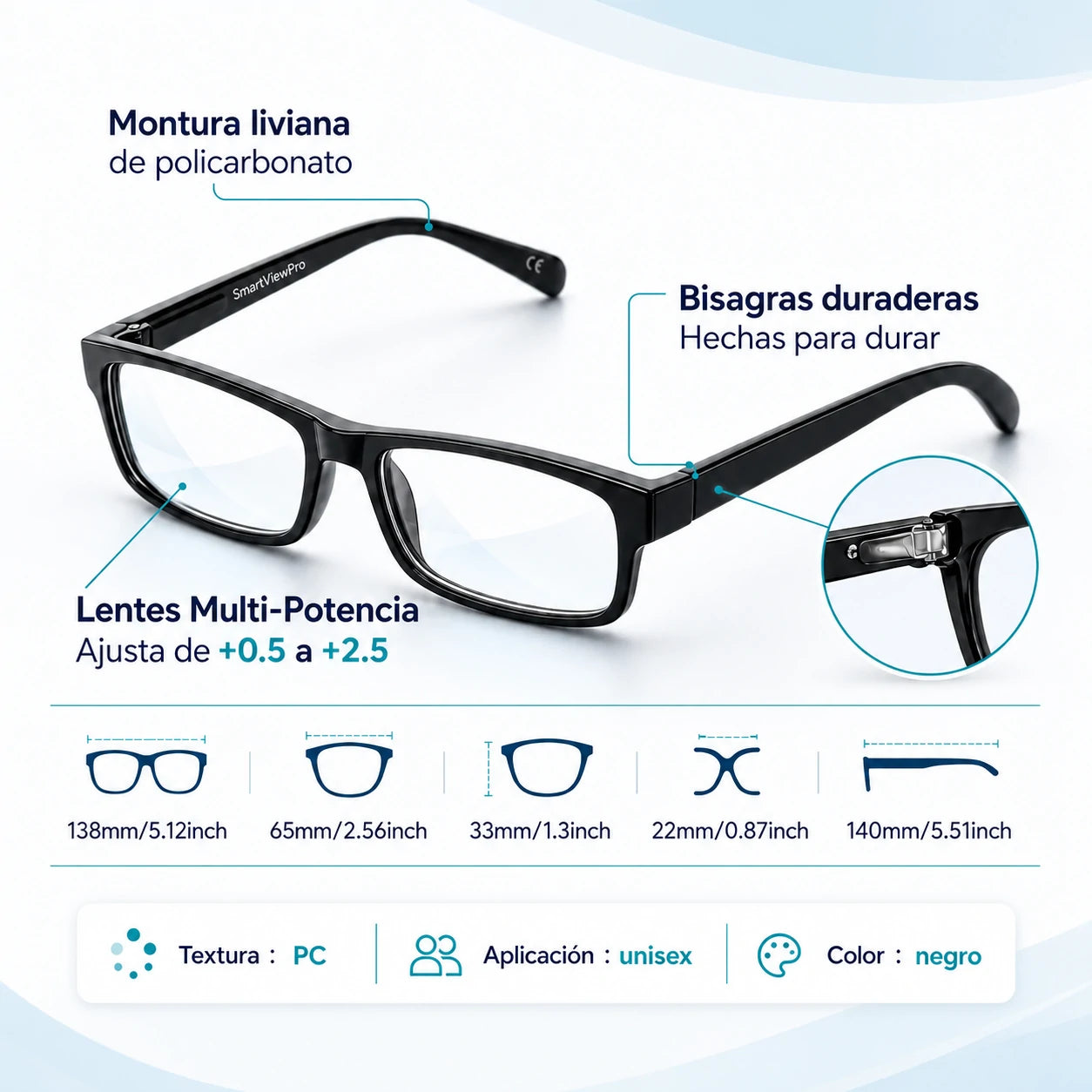 SmartViewPro Lentes Inteligentes, lleva 2 pagando 1