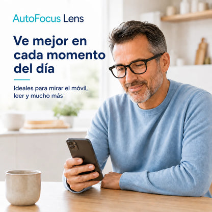 AutoFocus Lens - Lentes Inteligentes, lleva 2 pagando 1 + Limpia gafas gratis