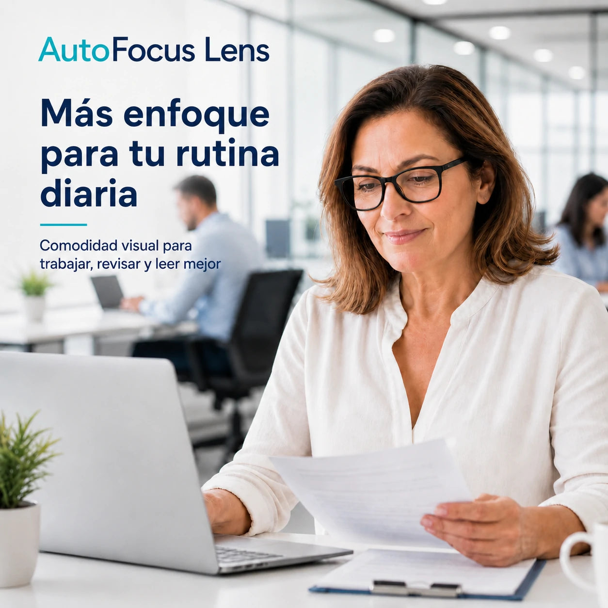 AutoFocus Lens - Lentes Inteligentes, lleva 2 pagando 1 + Limpia gafas gratis