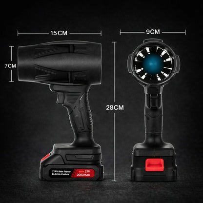 TurboBlow Max Soplador de Aire Portátil 1500W con Maletín
