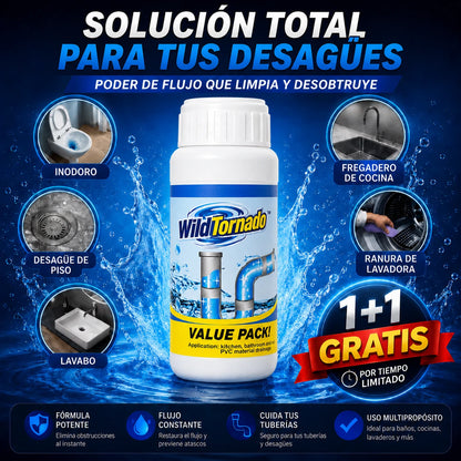 WildTornado - Polvo Limpia Tuberia🧽 | 🚨2x1 SOLO HOY🚨